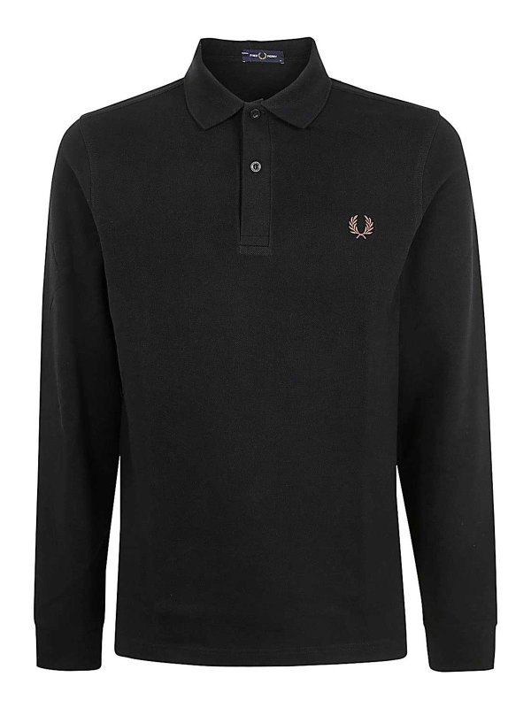 FRED PERRY: Hemden - Hemd - Schwarz