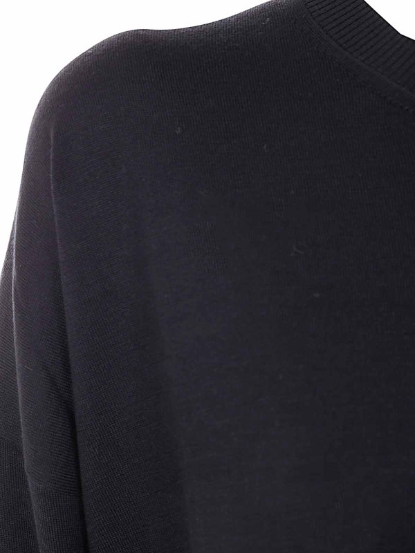 The Best Shops GOES BOTANICAL: クルーネック - クルーネック - 黒