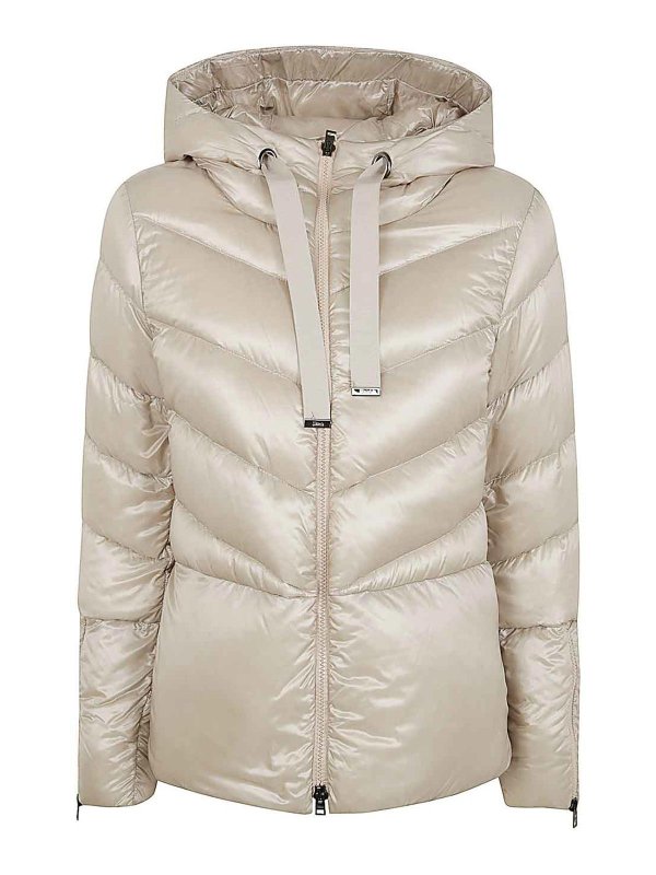 HERNO: ダウン・ハイテクジャケット - ダウンジャケット - ブラウン