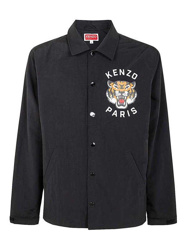 KENZO: Vestes-rembourrees - Blouson Rembourré - Noir