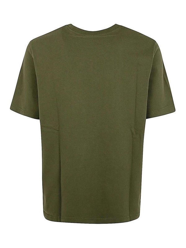 MAISON KITSUNÉ: T-shirts online - T-Shirt - Grün