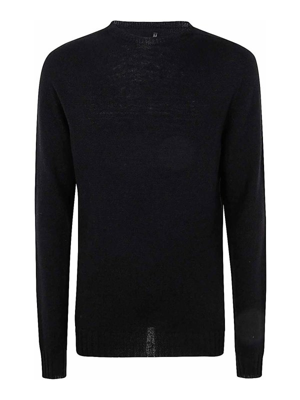 MD75: crew necks - Round Neck Cashmere Sweater