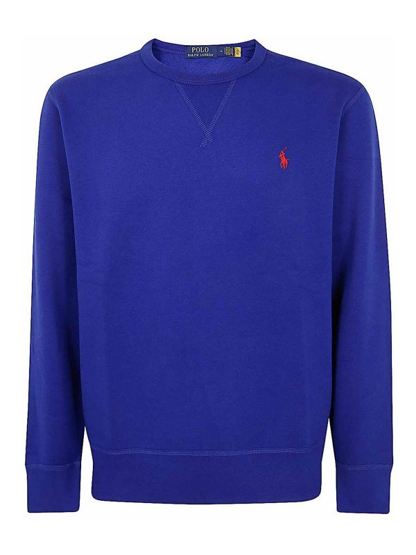 POLO RALPH LAUREN: crew necks - Long Sleeve Knit Crew Neck Sweatshirt