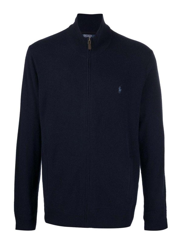 POLO RALPH LAUREN: クルーネック - クルーネック - ブルー