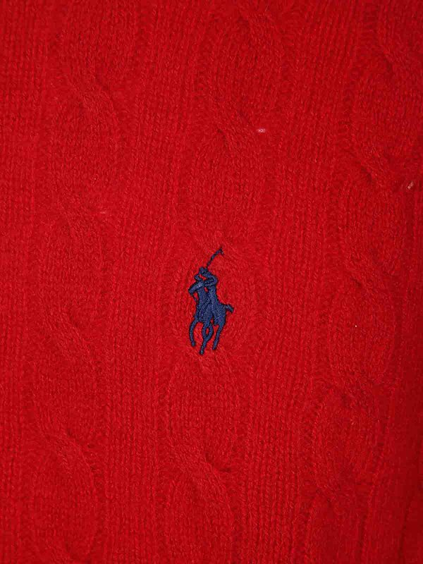The Best Shops POLO RALPH LAUREN: クルーネック - クルーネック - 赤