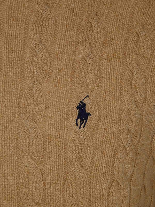 Pullover girocollo a maniche lunghe shop online: POLO RALPH LAUREN