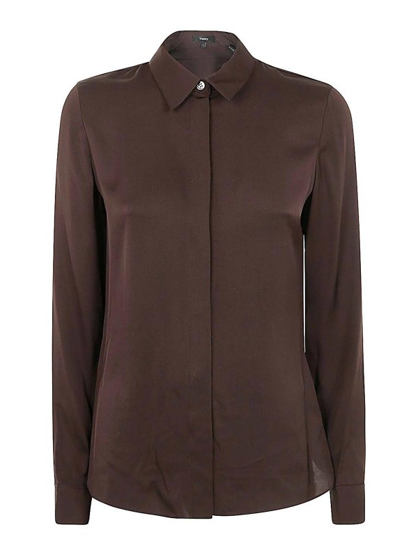 Theory: シャツ - シャツ - グレー