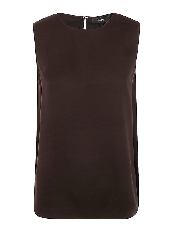 Theory: トップス＆タンクトップ - トップ/タンクトップ - グレー