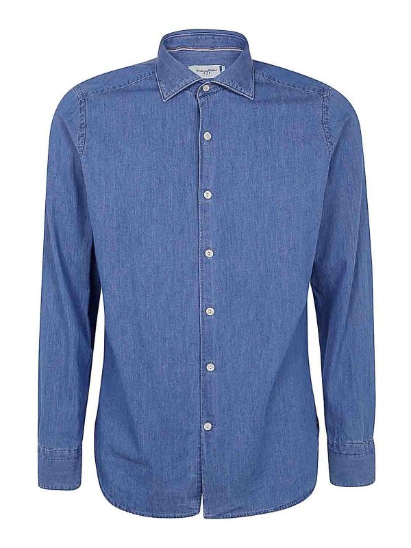 TINTORIA MATTEI: shirts - Denim Shirt