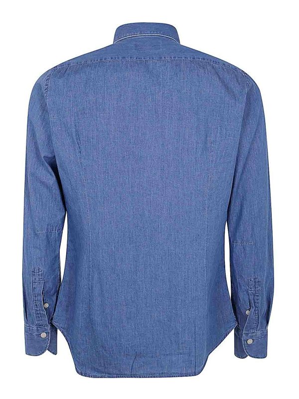 TINTORIA MATTEI: shirts online - Denim Shirt