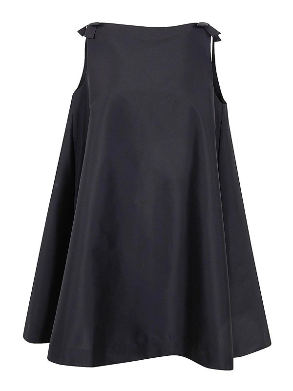 BERNADETTE: ニーレングスドレス - 膝丈ドレス - 黒