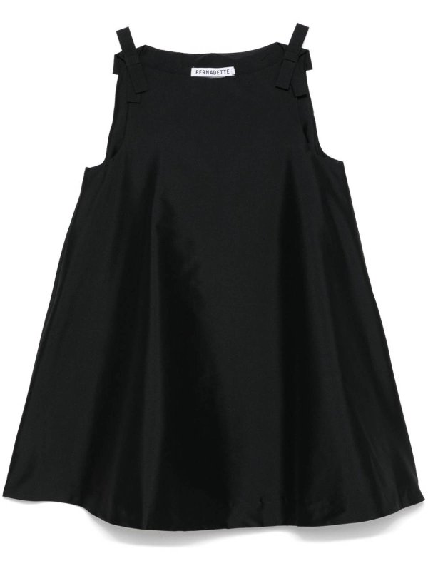 膝丈ドレス - 黒 shop online: BERNADETTE