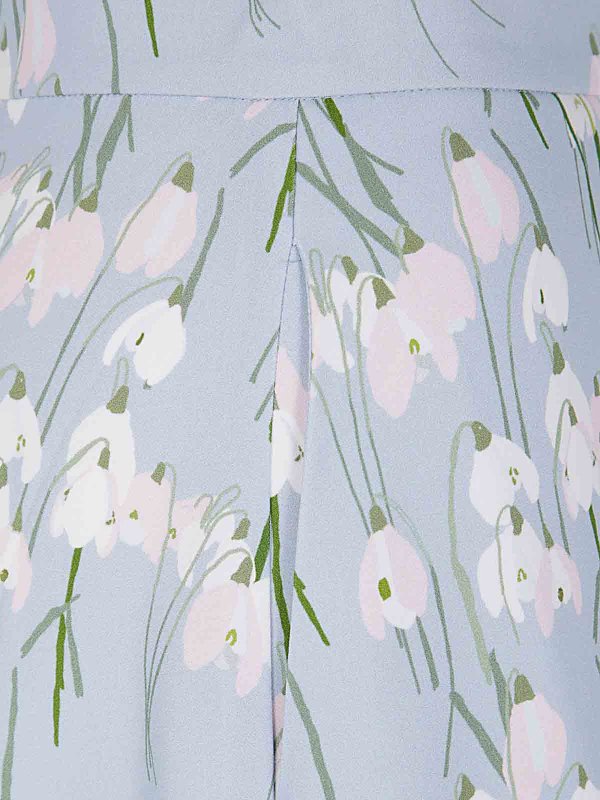 The Best Shops BERNADETTE: Knielange und Midi Röcke - Midirock - Blau