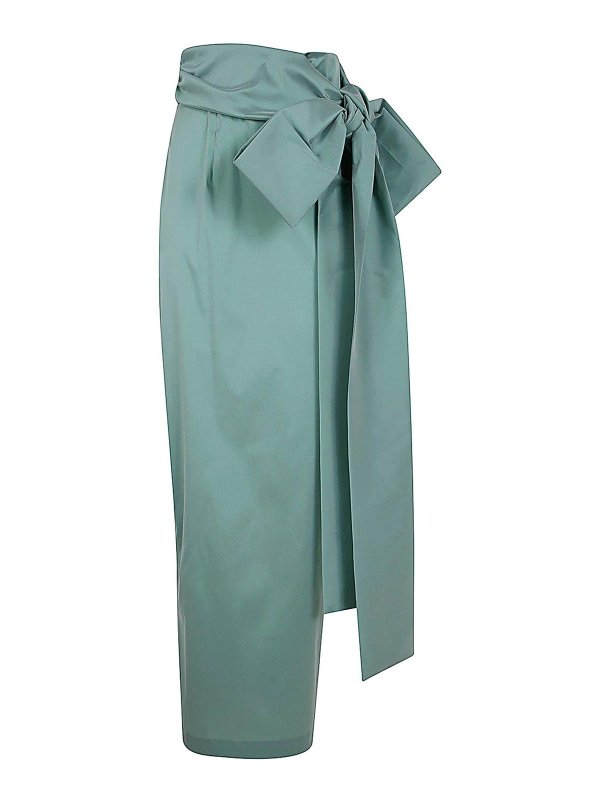 BERNADETTE: ニーレングススカート＆ミディ丈 - 膝丈/ミディスカート - 緑