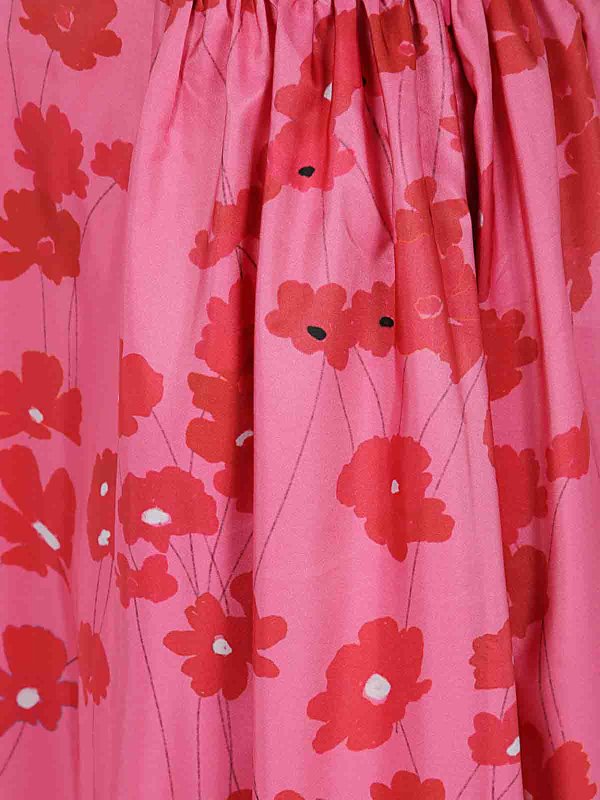 The Best Shops BERNADETTE: Faldas media pierna y semilargas - Falda Semilarga - Rojo