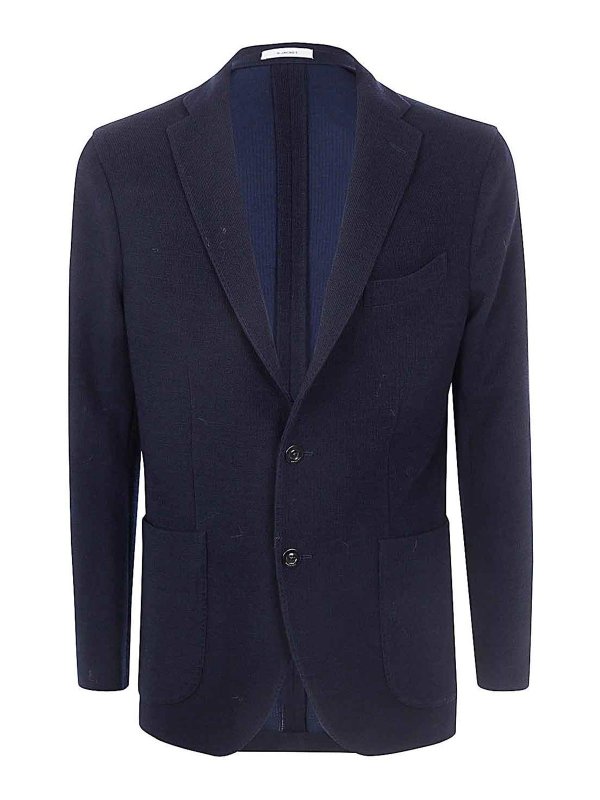 BOGLIOLI: Chaquetas casual - Chaqueta Casual - Azul