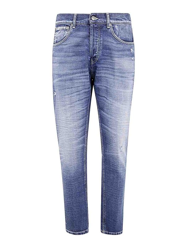 DONDUP: bootcut jeans - Dian Jeans Denim Cross Left Hand