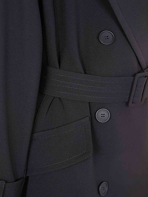 The Best Shops DRHOPE: トレンチコート - トレンチコート - 黒