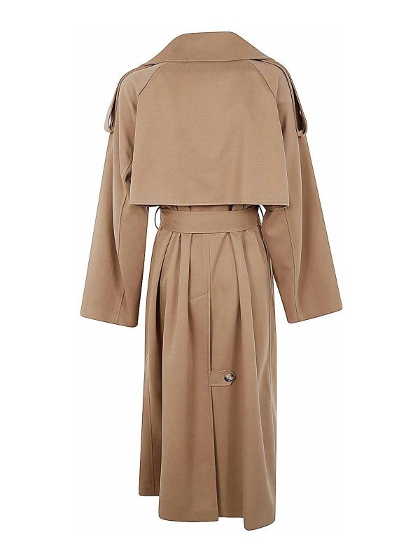 DRHOPE: トレンチコート online - トレンチコート - ヌードカラー