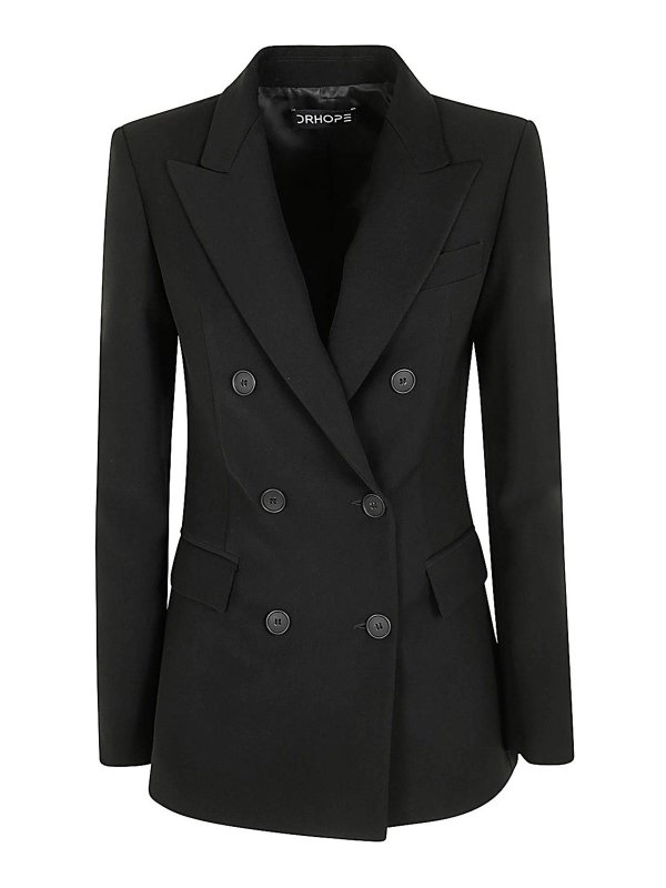DRHOPE: Blazer - Blazer - Negro