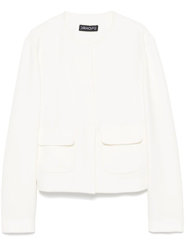 カジュアルジャケット - 白 shop online: DRHOPE