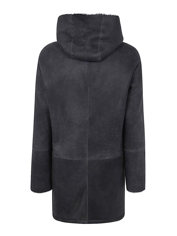 GIORGIO BRATO: Fourrure online - Manteau En Fourrure - Gris