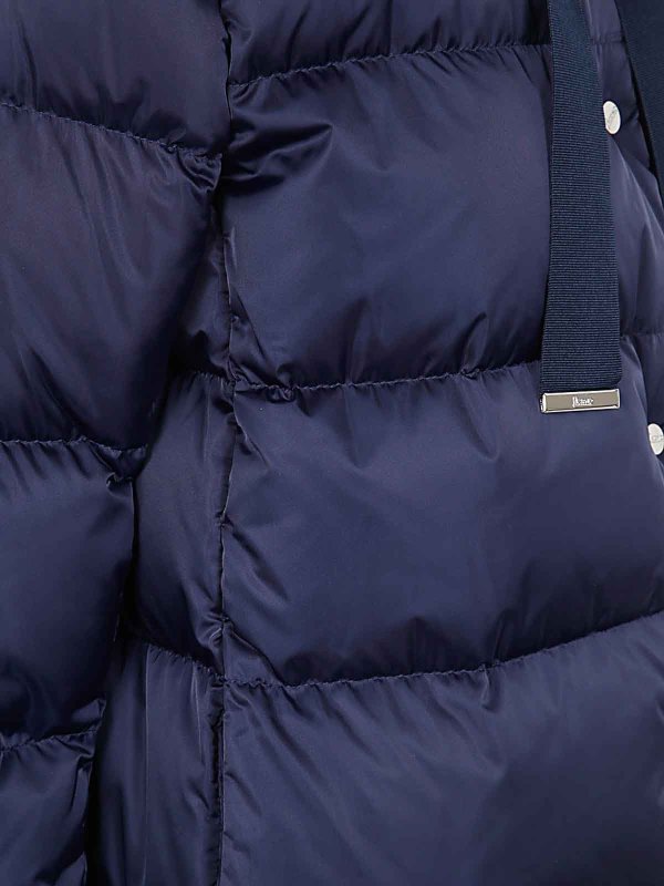 The Best Shops HERNO: Vestes-rembourrees - Blouson Rembourré - Bleu