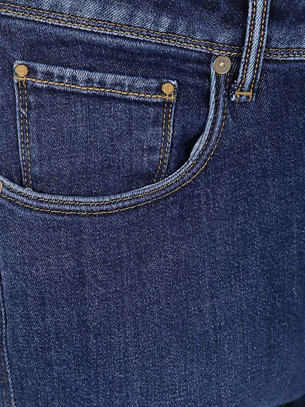 The Best Shops INCOTEX BLUE DIVISION: straight leg jeans - 5 Pocket Denim Stretch Wash 2