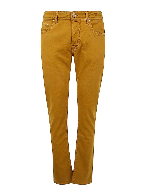 JACOB COHEN: jeans bootcut - Jeans Bard slim fit