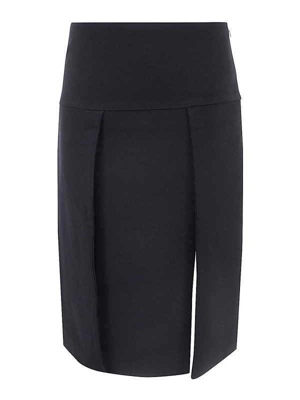 KHAITE: ニーレングススカート＆ミディ丈 online - 膝丈/ミディスカート - 黒