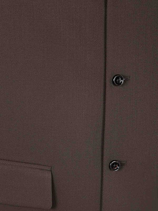 The Best Shops LARDINI: ベスト＆チョッキ - ウェストコート/ジレ - ブラウン