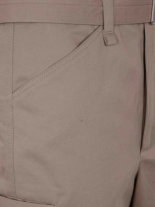 The Best Shops LEMAIRE: カジュアルトラウザー - カジュアルパンツ - ヌードカラー