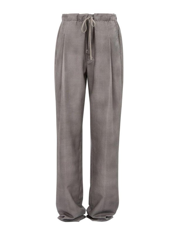 Maison Margiela: casual trousers - Pants