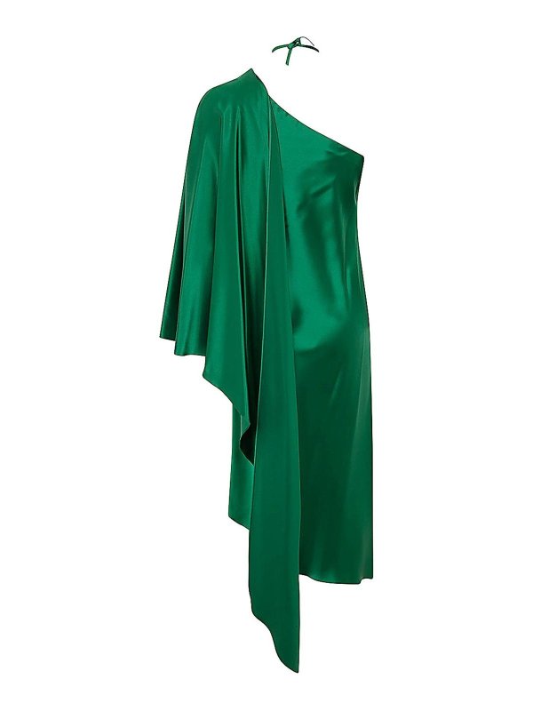 Max Mara: Knielange Kleider online - Knielanges Kleid - Grün