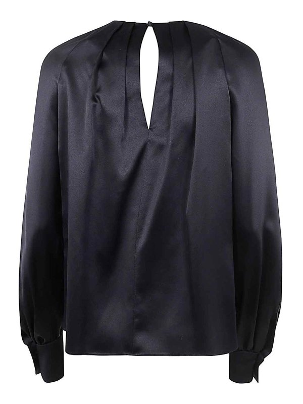 Max Mara: blouses online - Key Blouse Round Neck