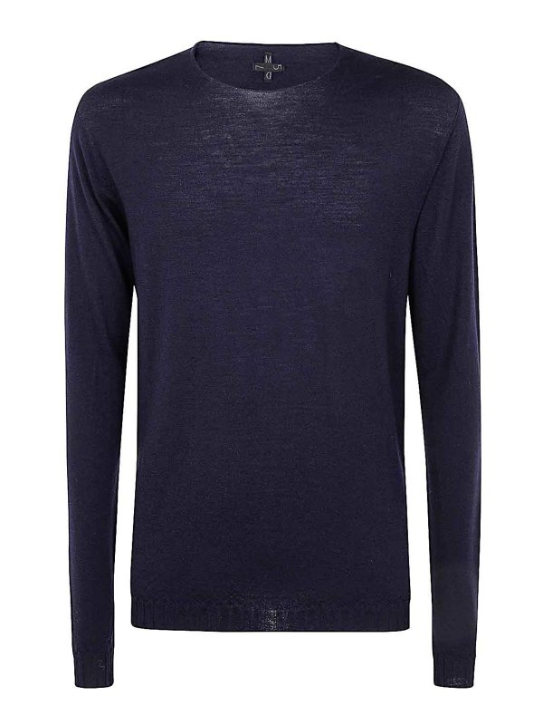 MD75: crew necks - Round Neck Sweater