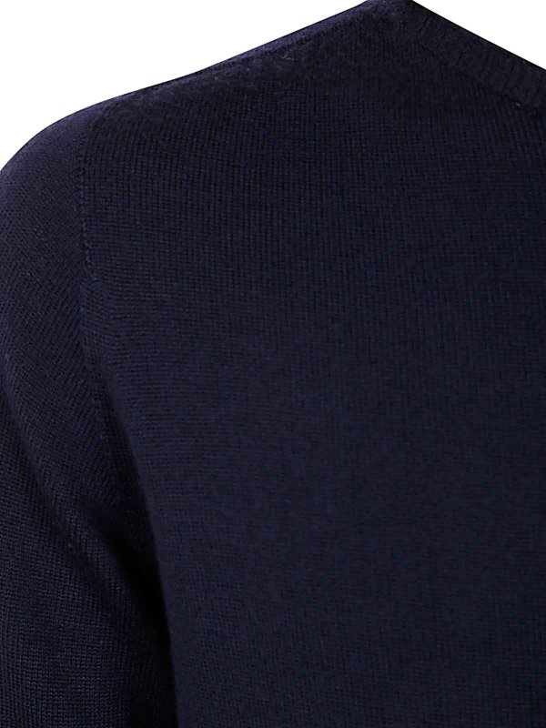 The Best Shops MD75: maglia collo rotondo - Maglione in lana merino a girocollo