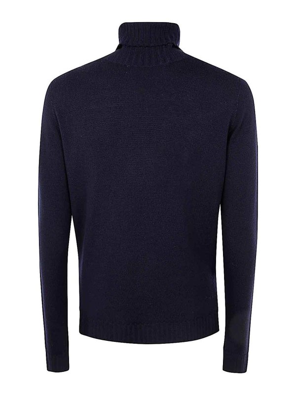 MD75: タートルネック online - タートルネック/ポロネック - ブルー