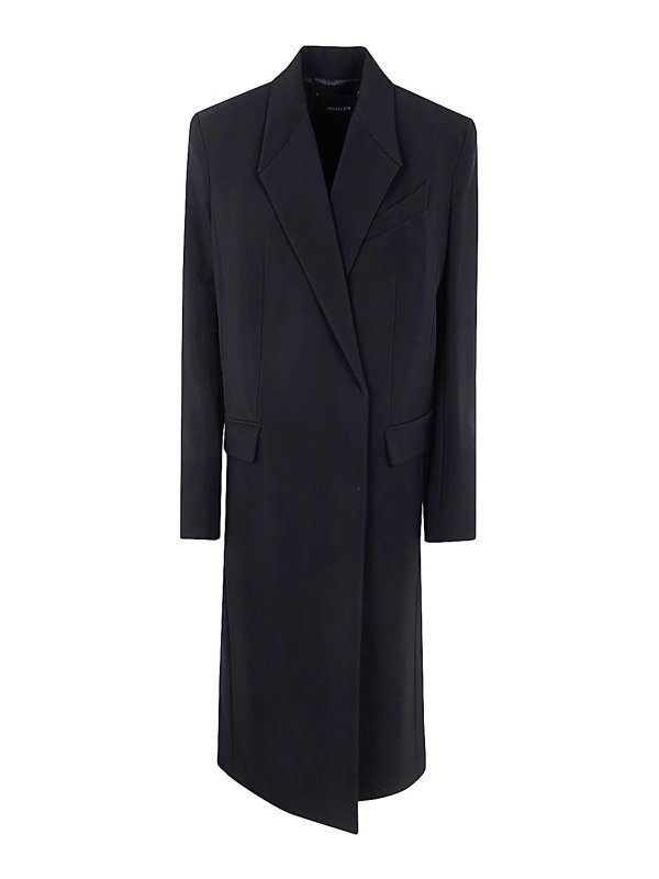 MUGLER: Manteaux courts - Manteau Court - Noir