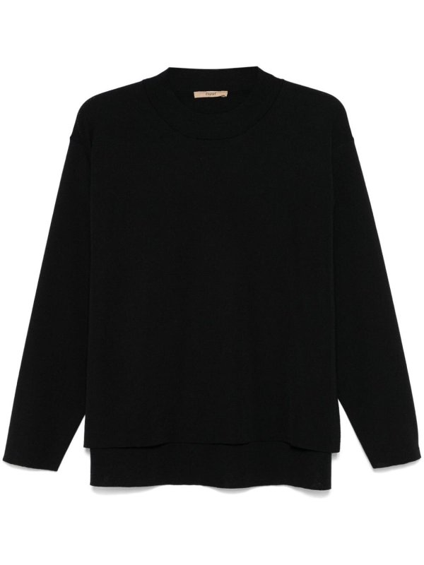 Long Sleeves Round Neck Sweater shop online: NUUR