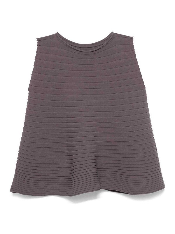 PLEATS PLEASE ISSEY MIYAKE: camicie - Camicia in maglia rimbalzante