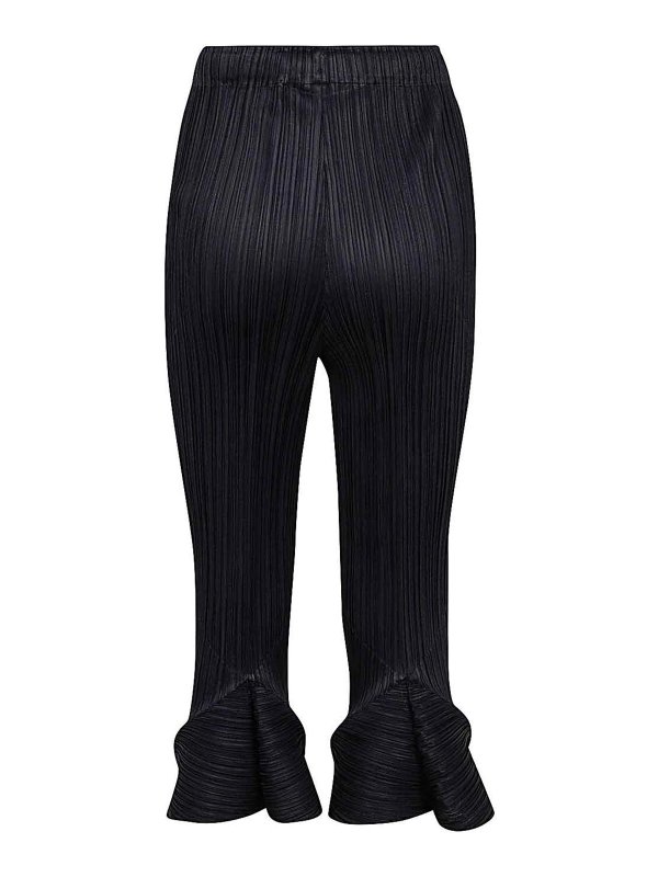 PLEATS PLEASE ISSEY MIYAKE: カジュアルトラウザー online - カジュアルパンツ - 黒