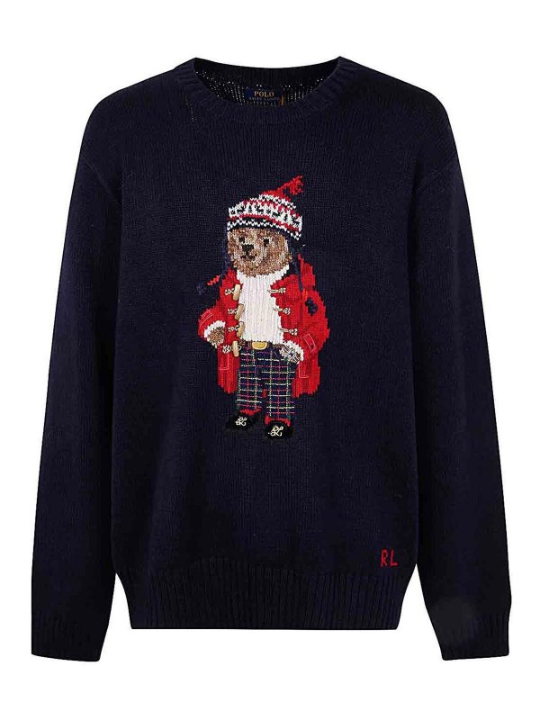 POLO RALPH LAUREN: crew necks online - Long Sleeves Pullover