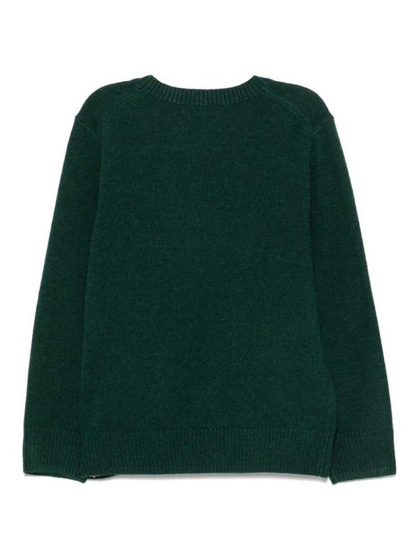 POLO RALPH LAUREN: Strickpullover mit Rundhalsausschnitt online - Rundhalspullover - Grün