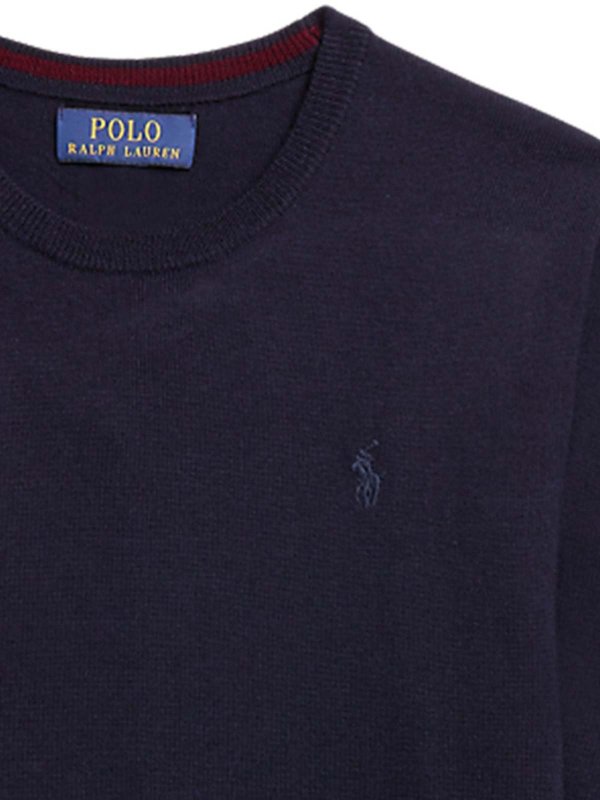POLO RALPH LAUREN: Suéteres con cuello pico online - Suéter Cuello Redondo - Azul