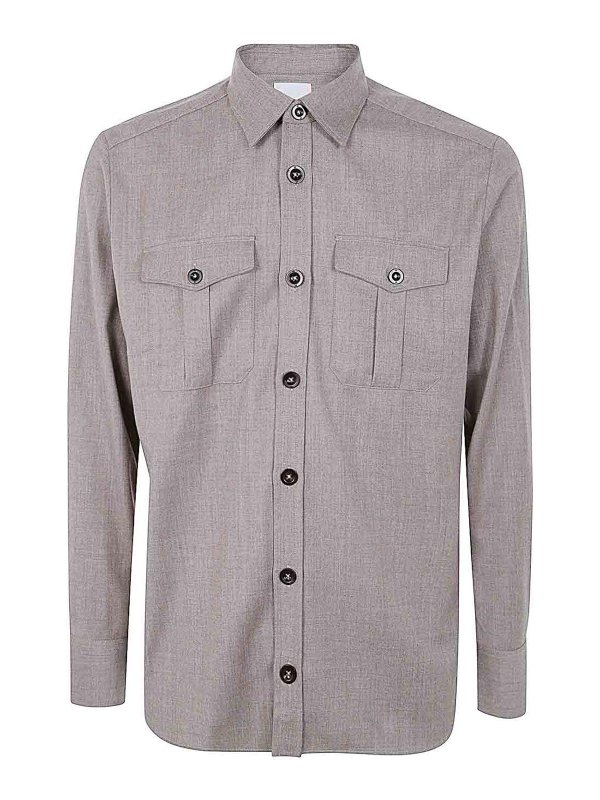 PT TORINO: shirts - Man Safari Shirt Regular Fit