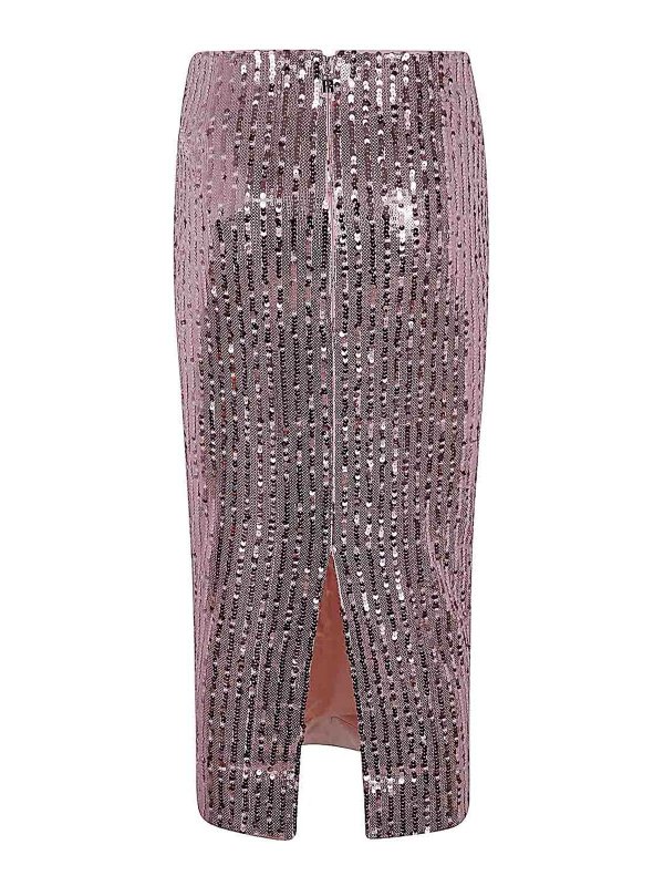 ROTATE Birger Christensen: Knee length skirts & Midi online - Sequins Pencil Skirt