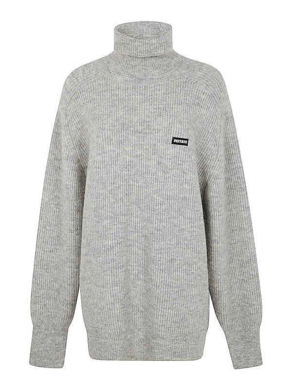 ROTATE Birger Christensen: crew necks - Turtleneck Sweater