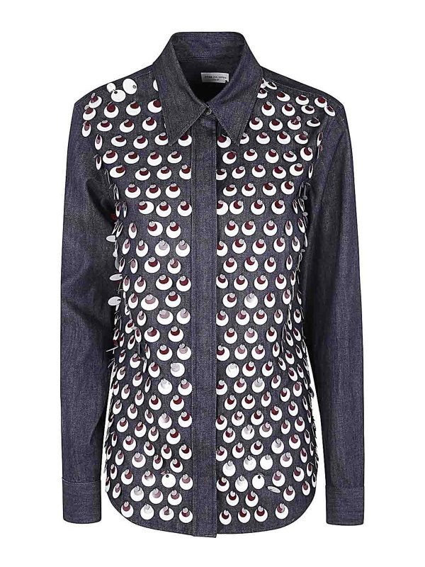 DRIES VAN NOTEN: Hemden - Hemd - Blau