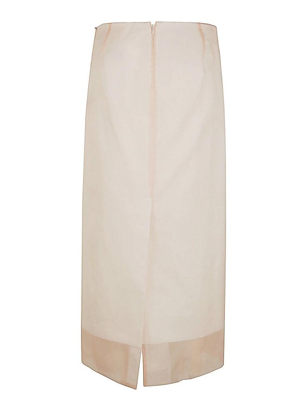 SPORTMAX: Knielange und Midi Röcke online - Midirock - Rosa